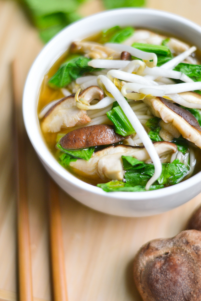 Bok Choy and Shiitake Noodle Soup – A Dash of Soul